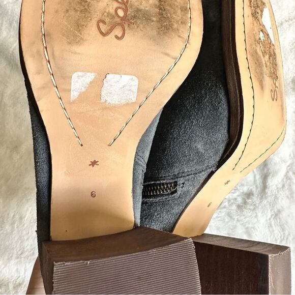 Splendid Women’s Callen Suede Buckle Ankle Bootie Size 9 - Picture 10 of 16